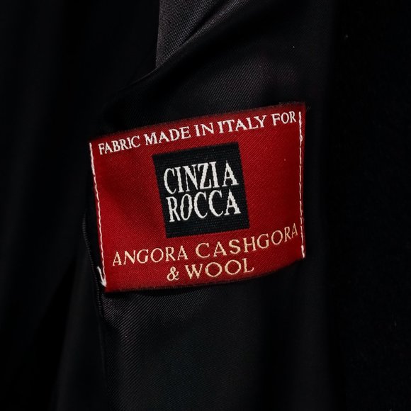 Cinzia Rocca Long Cashgora Coat - Picture 10 of 13